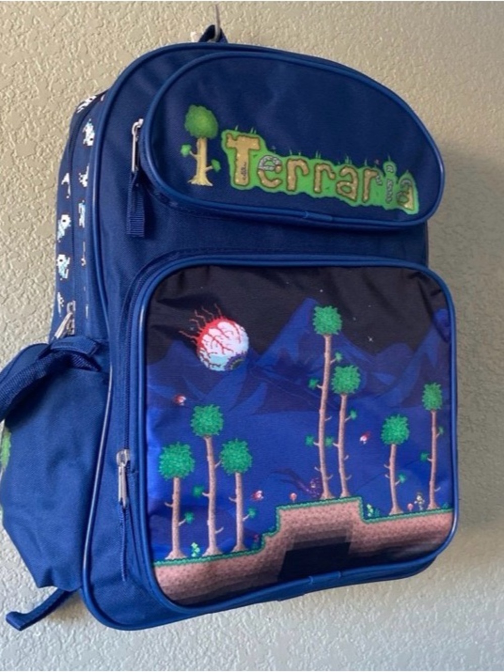 Disney Terraria Kids Backpack in Blue and Green - Picture 2 of 6